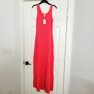 Nordstrom Red Striped Dress Size Medium NWT